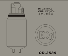 Receiver Drier CD-3589